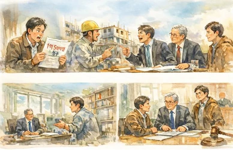 건설변호사 공사대금 분쟁으로 상담을 요청한 의뢰인 사례